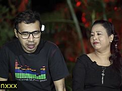 divorced bhabhi has hot sex with her new lover, and you can hear everything clearly.