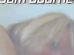 cindy, the slim blonde granny, enjoys some solo play with toys at oldnanny.