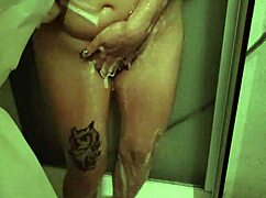 caught big boobs stepsister in the shower