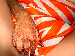 Wife Takes Double Creampie from Hubby and Young Stud