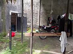 Student Lets Teacher Fuck Backyard Public?