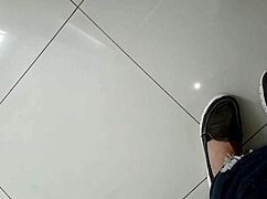 Big cock t r v fucks me with my thong on and barefoot busty and big ass latina brunette