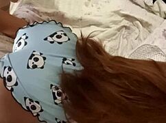 adopted stepdaughter gets wild threesome with stepfathers and sex toy