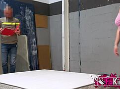 busty spanish teen alma lopez seducing worker in her room renovation