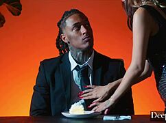 Deeper stunning beauty gianna devours jays juicy bbc