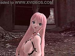 Megurine Luka Depression Of Cybernetics Project Diva Nude Mod Bondage