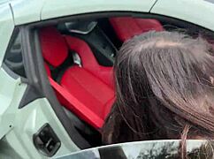 Sneaky Teen Has Public Sex