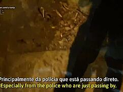 Negro Dotado Fucked Me Bareback, Creampied in Front of Corno Husband