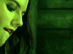 Submissive lesbian teen in panties gets whipped on bare ass 😏