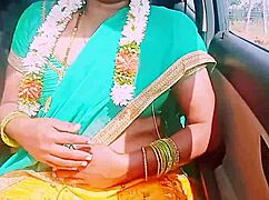 Car sex desi housewife tries fucking unknown person with car romance telugu dirty talks 😏