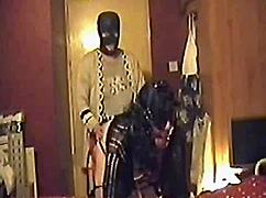 girlfriend humiliates boyfriend by pegging his ass on cam