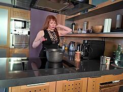 What is a trusting relationship with a stepmom sex in the kitchen?