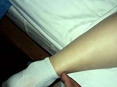 rich crazy milf explores her body in pov