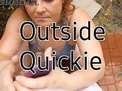 Outside Quickie With Bigmaxnyc