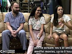 Freshman Gets Mandatory Hitachi Orgasm From Doctor-Tampa - Angel Santana