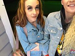 Sassy and lola share juicy cock