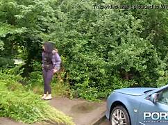 The story of Pornxn picking up Lucia Love for public pissing