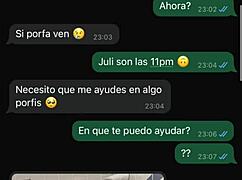 ella quiere follarme y me convence enviandome una foto desnuda en whatsapp