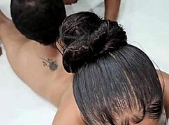 Corno invited a friend to fuck his naughty girlfriend and she enjoyed the big thick cock