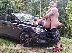 she smokes and i fuck her then she sucks me while she pisses short