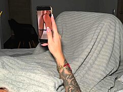 my stepbrother watches me masturbate then fucks me - salomé gil part 1