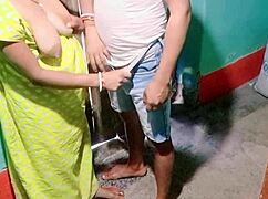 i got caught by bhabhi while fingering my big clit in armpit, oh no