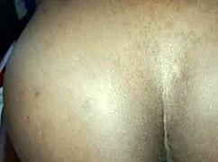 african couples passionate reverse cowgirl riding