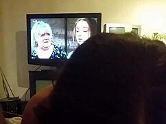 i'm this indian guy gettin a blowjob an rimjob from a filthy british white girl, oh man