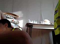 What do these hot police lesbians do in their threesome?