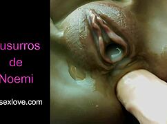 Coño Gordito Disfrutando De Una Buena Polla, creampie dildo masturbation orgasm shaved pussy.