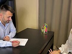 Slutty wife takes a facial to get the job