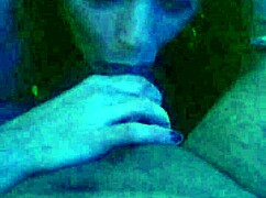 in this amateur video, a small cute 18+ chick swallows a dick completely