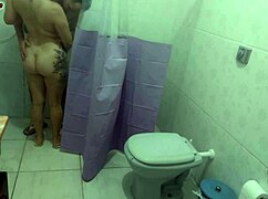 i put a curtain in the bathroom just to watch my stepson in the shower