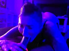 Elle Gets Aggressive BBC Creampie