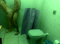 i put a curtain in the bathroom just to watch my stepson in the shower