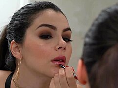 lesbian swinger initiation with fingering and licking