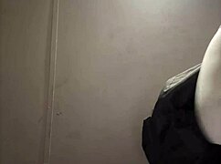 hey, she's masturbating so hard in the gym, you won't believe the intensity