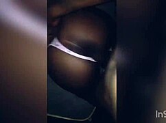 Thick Ebony Thot Screams for Big Black Dick!