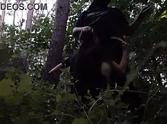 I FUCK MY STEPSISTER IN THE MOUTH IN THE WOODS SO HER BOYFRIEND DOESNT CATCH US