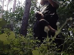 I FUCK MY STEPSISTER IN THE MOUTH IN THE WOODS SO HER BOYFRIEND DOESNT CATCH US