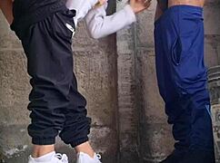 Hermanastra Escapes University for Hidden Outdoor Fucking with Perfect Body