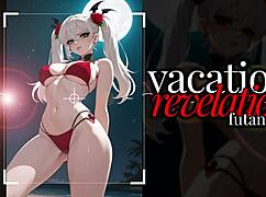 you meet futanari friend for erotic breeding audio