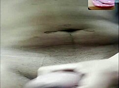 Pretty Filipina girlfriend shows swollen pussy on video call