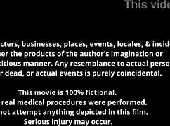 Jackie Banes undergoes her yearly physical examination with gloves and latex