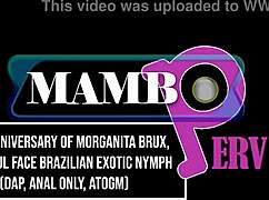 Is Morganita Brux's Beautiful Face Ready For That Exotic Nymph Dap Anal?