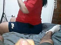 The pregnant Colombian woman decides to become a porn actress in a casting interview