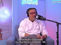 ecuadorian paola rivera masturbates passionately for her fans