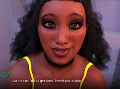 Keyana Struggles to Hold Back Intense Orgasm