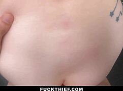 loss prevention catches teen thief at work