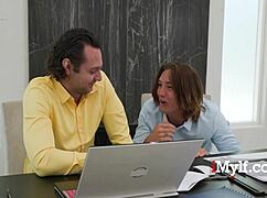 Boss Lady Fucks Employees After Regret